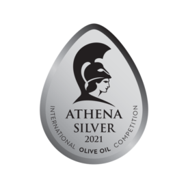 Ασημί Βραβείο Αθήνα 2021 στο διεθνή διαγωνισμό ελαιολάδου.