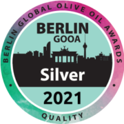 Silver award in Berlin Global Olive Oil Awards 2021 for Quality